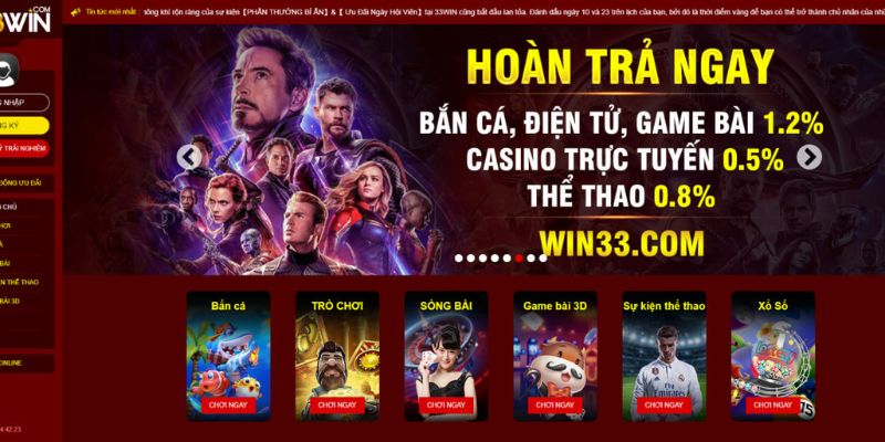 33Win bảo mật thông tin người dùng